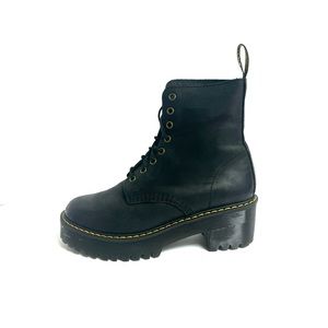 Dr Martens Womens Shriver Hi Boot Black Size 8 M